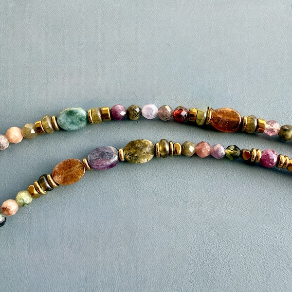 Collier COKATA 75 cm en tourmaline-2