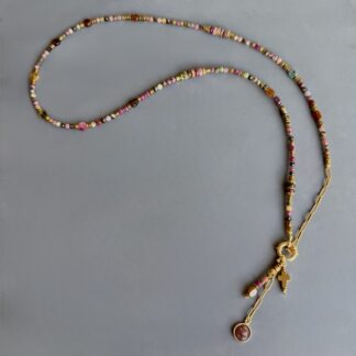 Collier COKATA 75 cm en tourmaline