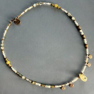 Collier NATAKE 45 cm en préhnite