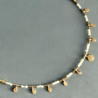 Jonc NUMPA 40 cm en préhnite-1