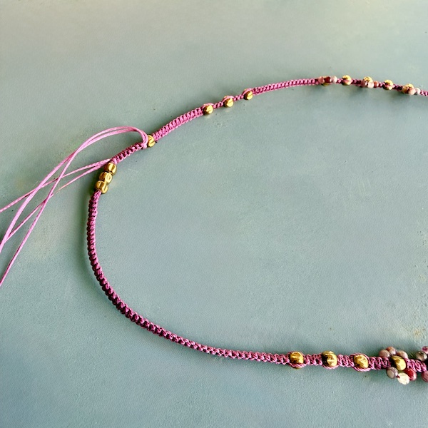 Sautoir NAPYUKA 92 cm en tourmaline-4