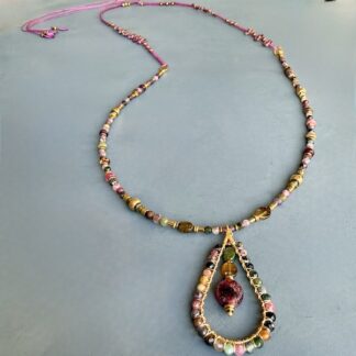 Sautoir NAPYUKA 92 cm en tourmaline-5