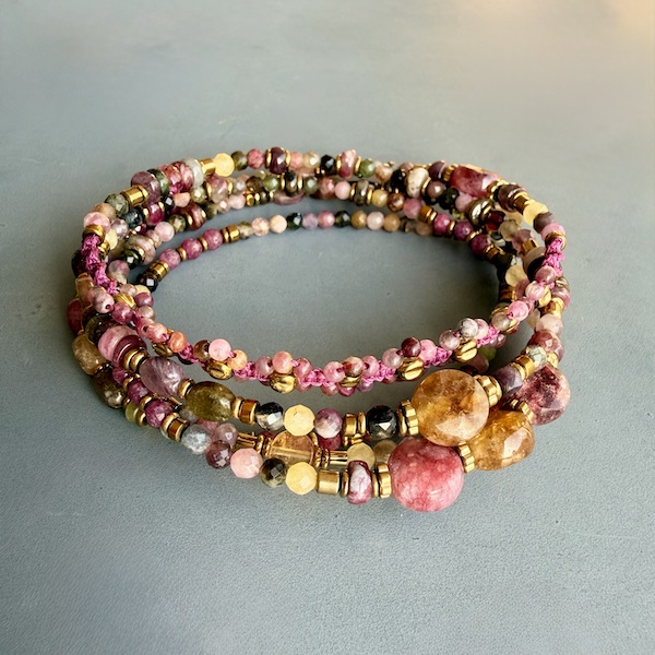 Sautoir TANKA 109 cm en tourmaline-1