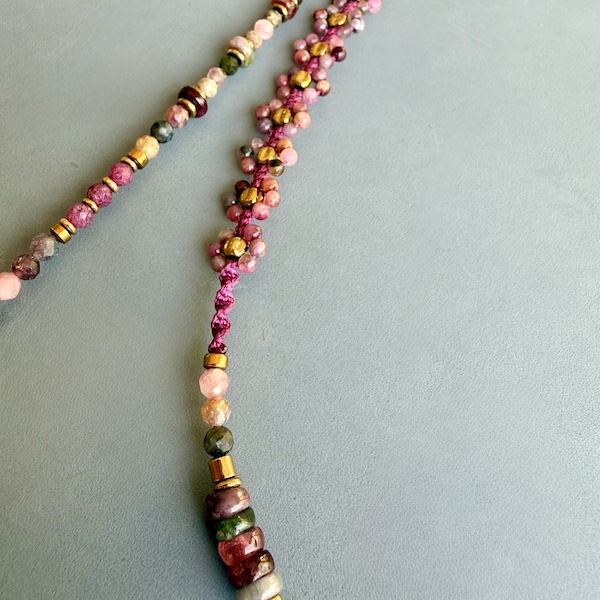 Sautoir TANKA 109 cm en tourmaline-3