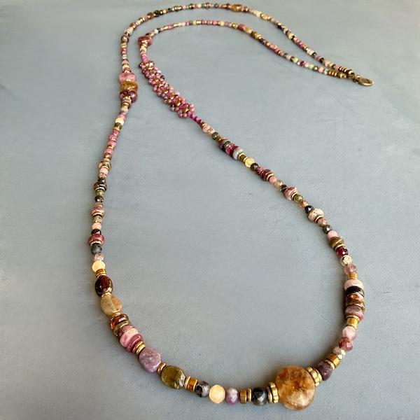 Sautoir TANKA 109 cm en tourmaline-5