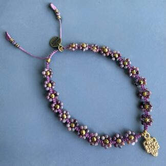 Bracelet de cheville WAKA en tourmaline