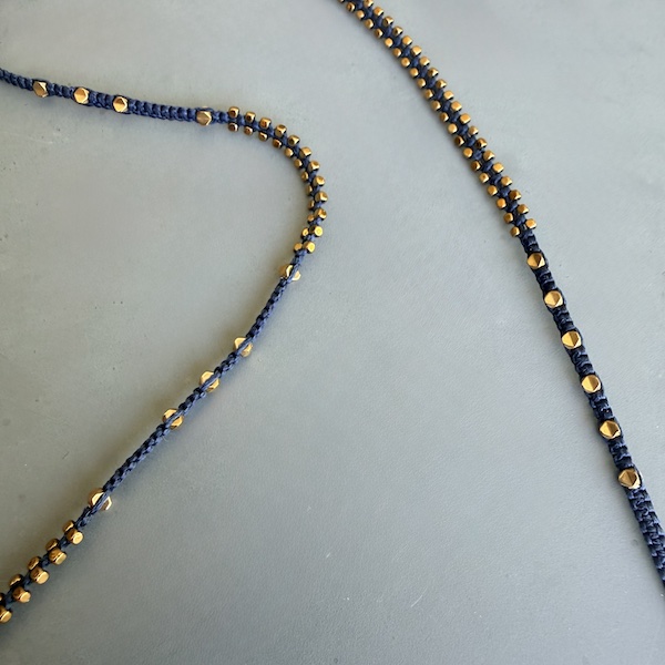 Collier NAPYUKA 90 cm en cornaline, lapis lazuli et turquoise de Hubei-3