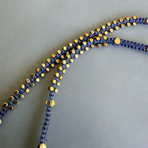 Collier NAPYUKA 90 cm en cornaline, lapis lazuli et turquoise de Hubei-5