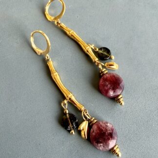 Boucles d'oreilles OWI 1155 en tourmaline